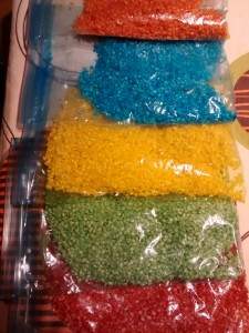 Arroz arcoiris- Rainbow rice