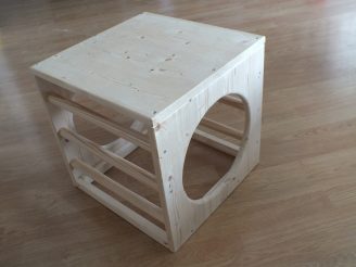 Un cubo para la psicomotricidad de los bebés. « Happy Mama